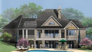 The only type of home that wouldn't heavy excavating machinery is needed to level the land and dig into the hillside for the rest of the foundation. Hillside Walkout Archives House Plans Blog Country Style House Plans Craftsman Style House Plans Lake View House Plans