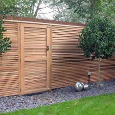 Our hinges, catches and padbolts are all perfect options to secure your boundary as galvanised steel ensure a sound and durable. 90cm Wide Cedar Slatted Garden Gate Bevel Edge Slats With 7mm Gaps Contemporary Fencing