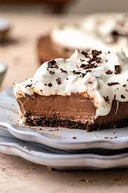 Vegan No Bake Chocolate Cream Pie Recipe Baking Double Chocolate Chip Cake Vegan Dessert Recipes
