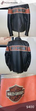 Harley Davidson Victory Lane Leather Biker Jacket In 2020 Leather Biker Jacket Clothes Design Fashion Tips
