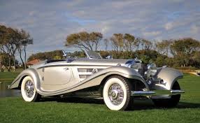 1937 Mercedes 540k Sold To An Argentine Industrialist For 12k In 37 Sold At Pebble Beach 12 For 9 68 Classic Cars Classic Cars Vintage Mercedes Benz Cars