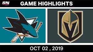 Knights shouldn't be worried about preds, jets nhl. Nhl Highlights Sharks Vs Golden Knights Oct 02 2019 Youtube