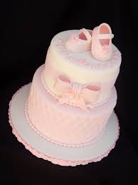 44 Baby Shower Cake Ideas For Your Special Day Snugglejug Girl Shower Cake Baby Shower Cakes Girl Fondant Baby Shoes