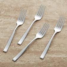 Forks equip catâ® multi terrain, compact track and skid steer loaders, and wheel and backhoe loaders, with multiple material handling capabilities for transporting, loading, and unloading. Set Of 4 Salad Forks Reviews Crate And Barrel