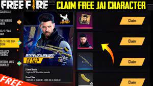 Come join this event with friends all over the world now! Free Fire Claim All Rewards Free Jai Character Free New Character Event New Update Youtube