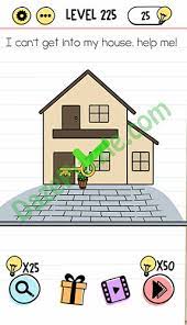 (dapatkah kamu menemukan kesalahannya?) j : Brain Test Level 225 New I Can T Get Into My House Help Me Answer Daze Puzzle