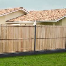 Cloture Occultante Bois Cloture Jardin Bois Cloture Maison Grillage Rigide