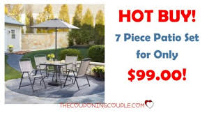 There are many reasons to purchase clearance items, some of the items that are listed are just a awesome site and awesome info! Hot 7 Piece Patio Set For Only 99 Home Depot