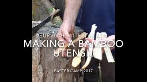 I need some new utensils for my kitchen such as spatula, spoon and a skimmer and since i've still got some olive wood left in my workshop, i might as well ma. Bushcrafting Bamboo Utensils Youtube