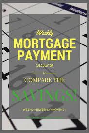Weekly Mortgage Payment Calculator With Dynamic Comparison