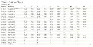 69 Judicious Ccm Skate Size Chart Width
