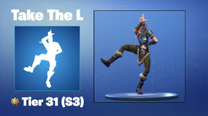 The hand signals is the name of one of the rare emote animations for the game fortnite battle royale. Take The L Emote Fortnite Wiki