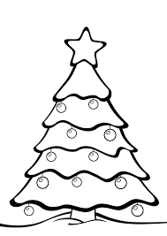Arbol De Navidad Para Colorear E Imprimir Grandes