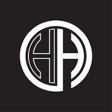 Hh Logo With Circle Rounded Negative Space Design Template Sponsored Circle Rounded Hh Lo In 2020 Negative Space Design Design Template Negative Space Logos