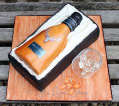 Dalmore Whisky Bottle In Box Cake 35th Birthday Cakes Birthday Cake For Him Bottle Cake