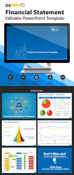 Financial Statement Editable Powerpoint Template Powerpoint Templates Financial Statement Financial