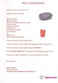 Les 7 Peches Capitaux Tupperware Page 9 Riz Espagnol Recette Tupperware Recette