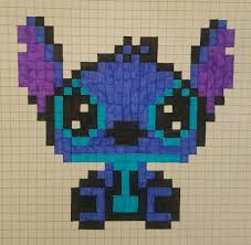 Que Lindo Dibujos En Cuadricula Dibujos Pixelados Dibujos Kawaii