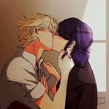 Alya is encouraging marinette to give adrien the gift that marinette made, and marinette is trying to build up courage for the task. Adrien Marinette Uploaded By Prometheus On We Heart It
