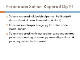 Ada koperasi simpan pinjam yang tawarkan untung besar? Pengertian Saham Koperasi