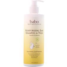 Babo Botanicals Moisturizing Baby Shampoo Wash Oatmilk Calendula 16 Fl Oz 473ml Bath Care Thailand