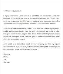 Recommendation Letter For A Job | Business Letter