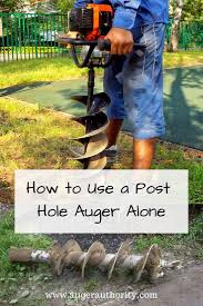 Pin On Post Hole Augers And Fencing