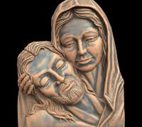 virgin mary 3d stl" 3D Models to Print