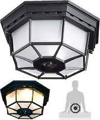 Perfect for closets, showers, entryways, garages and sheds. Motion Porch Light Activated Outdoor Ceiling Fixture Sensor Flush Mount Detector Ebay