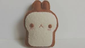 Hapy Friends Shoppe How To Make A Kawaii Molang Toast Plushie Tutorial Kawaii Felt Kawaii Crafts Kawaii Diy