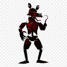 He starts out at the back of the house and can try to enter the bedroom through either hallway. Fnaf Nightmare Foxy Full Body Hd Png Download Vhv