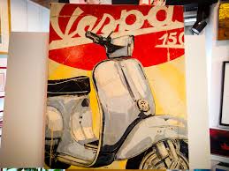 «lorenzo crivellaro woman in red serigrafia polimaterica su cartoncino alto spessore 49x49. Vendita Dipinti Su Tela Torino Angolo Della Cornice