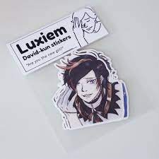 Buy Luxiem David-kun Meme Sticker Pack shu Yamino Vox Akuma Ike Online in  India - Etsy