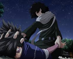 Яги тошинори (всесильный), айзава шота (сотриголова). Anime Akademiya Moego Geroya Dabi Akademiya Boku No Geroj Shota Ajzava Hd Oboi Wallpaperbetter