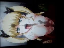 Anime Cum Tribute - Blonde Open Mouth Huge Tits Cumshot | xHamster
