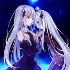 Rezero Emilia Absorbing the witch factor satella to suffer from a mental abnormality, eventually creating the witch of envy personality in her. rezero emilia