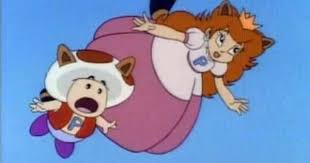Toad And Princess Toadstool After Using The P Wing In The Adventures Of Super Mario Bros 3 Princess Toadstool Super Mario Bros Super Princess Peach