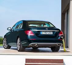 The New Mercedes Benz E 350 E With Hybrid Technology Seen While Charging Mercedes E Class Benz E Class Benz E Class 2017