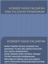 Pengenalan kepada konsep asas falsafah & pergerakan. Konsep Asas Falsafah Dan Falsafah Pendidikan
