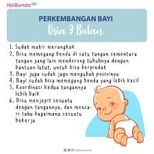 Maybe you would like to learn more about one of these? Perkembangan Bayi 9 Bulan Malaytata