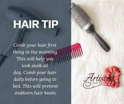 The root of the issue. The Answer To The Age Old Question How Often Should You Brush Your Hair Hair Hacks Hair Designs Hair Knot