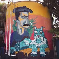 Samir Salahov Aka Ssmoothest Emilio Mecnun Aka Moose Baku Azerbaijan 2017 Street Art Graffiti Street Art Art