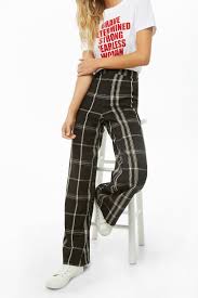 Black And White Striped Pants Forever 21 Plaid Ankle Pants Forever 21 Clothes Fashion Ankle Pants