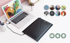 The huion h610 pro is nowhere near as iconic as the wacom intuos, but it has a few advantages that certainly make a difference: Huion 10 X 6 25 Zoll Grafiktablett H610pro V2 Mit Amazon De Elektronik
