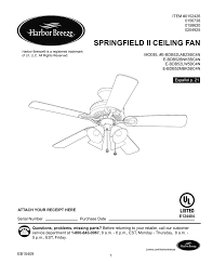 Add an updated look to traditional styling with the hampton bay springview 52 in. Springfield Ii Ceiling Fan