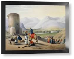 First Anglo-Afghan War Print: British ...