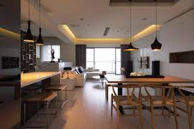 An open transitional style kitchen, this time using oatmeal painted kitchen cabinets to match with the pale yellow/cream walls. 20 Best Open Plan Kitchen Living Room Design Ideas