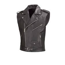 Leather Vests Biker Leather Leather Vest Black Leather Vest