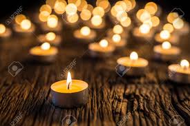 Candles Light In Advent Christmas Candles Burning At Night Stock Photo Picture And Royalty Free Image Image 86208967