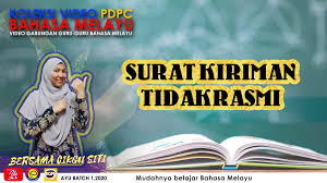 Berikut dikongsikan 2 contoh surat rasmi buat panduan mereka yang ingin membuat satu karangan surat rasmi untuk tujuan tertentu. Akademi Youtuber Pdpc Penulisan Surat Kiriman Tidak Rasmi